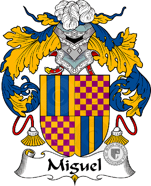 Wappen der Familie Miguel