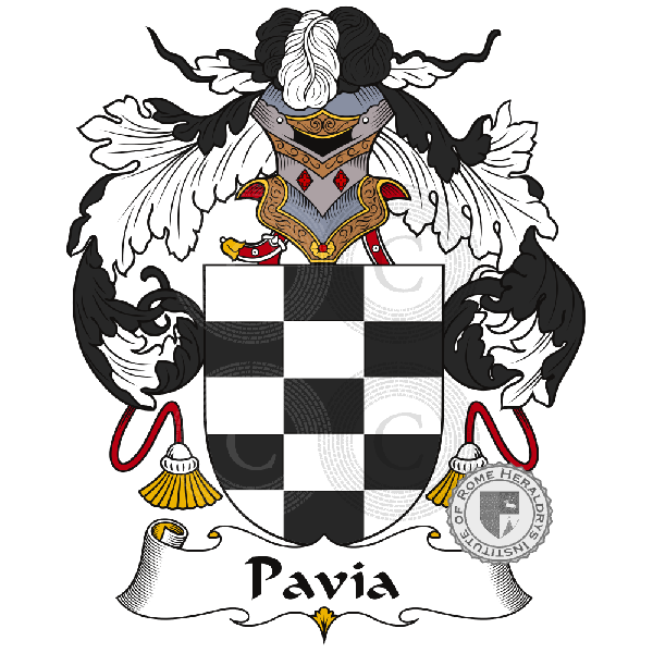 Wappen der Familie Pavia