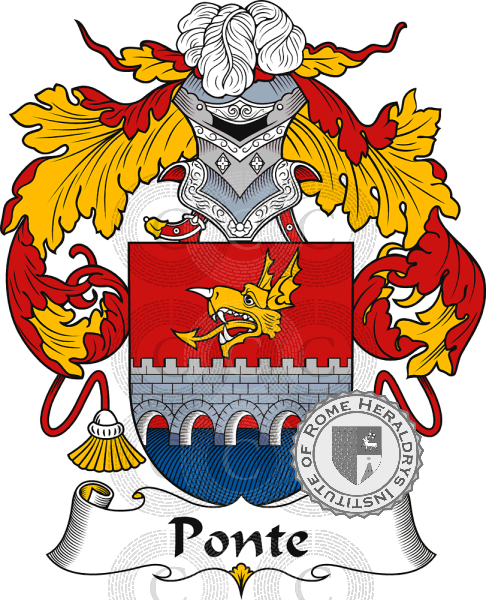 Wappen der Familie Ponte