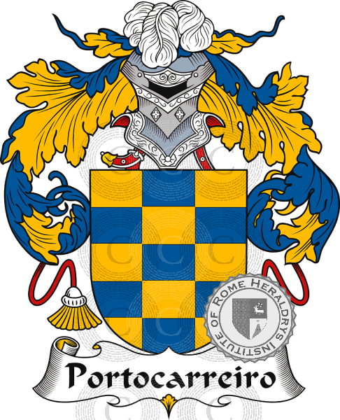 Coat of arms of family Portocarreiro