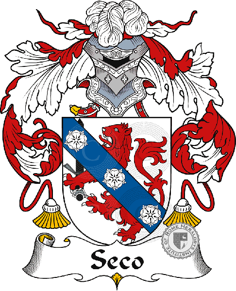 Coat of arms of family Seco