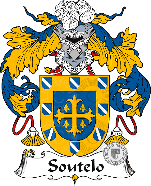 Coat of arms of family Soutelo