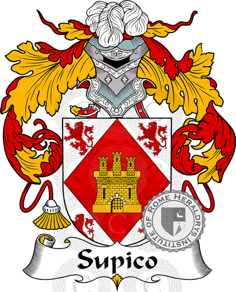 Wappen der Familie Supico