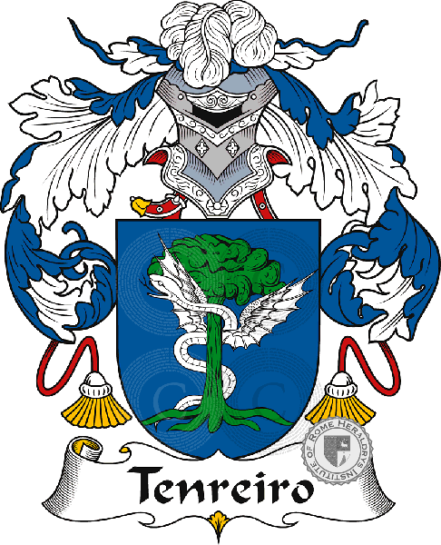 Coat of arms of family Tenreiro