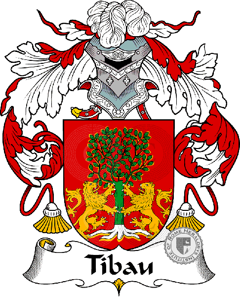 Escudo de la familia Tibau