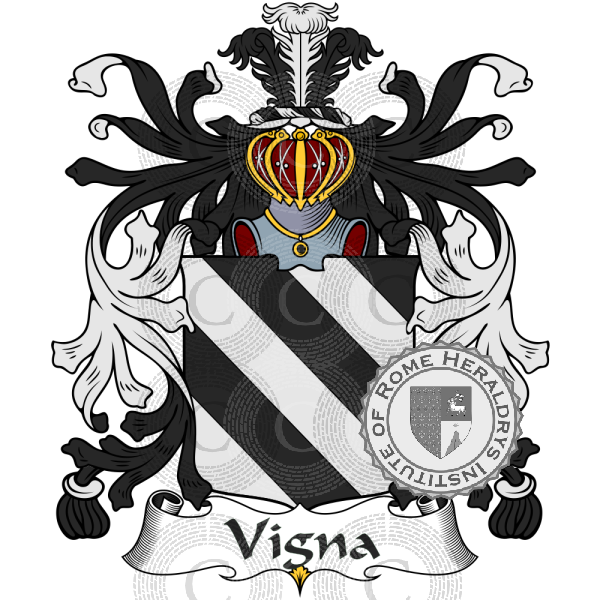 Escudo de la familia del Vigna