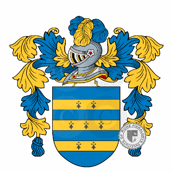 Coat of arms of family Monares