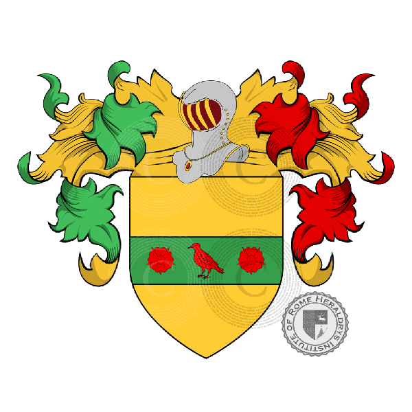 Coat of arms of family Bettignoli, Bressan
