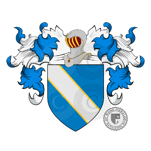 Coat of arms of family Bressani o  Bressan