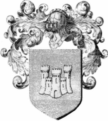 Escudo de la familia Baron de Montbel