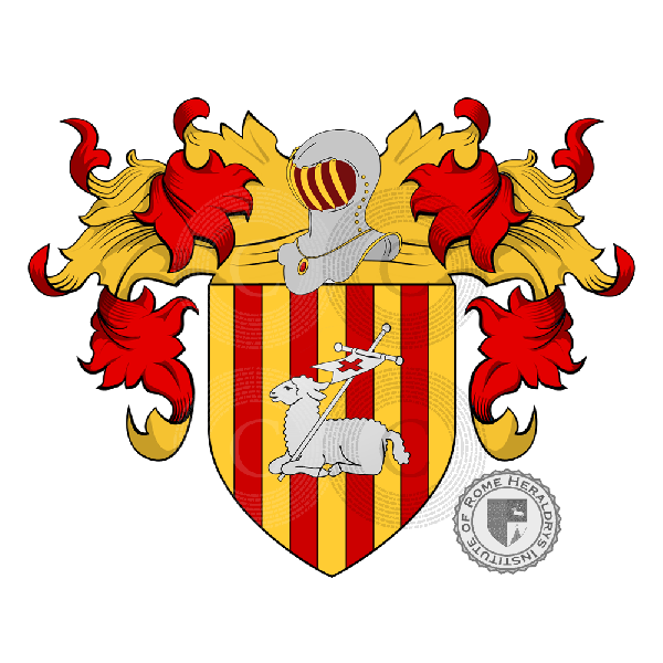 Coat of arms of family Pasquale