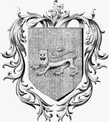 Coat of arms of family Avoine