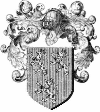 Coat of arms of family Luette