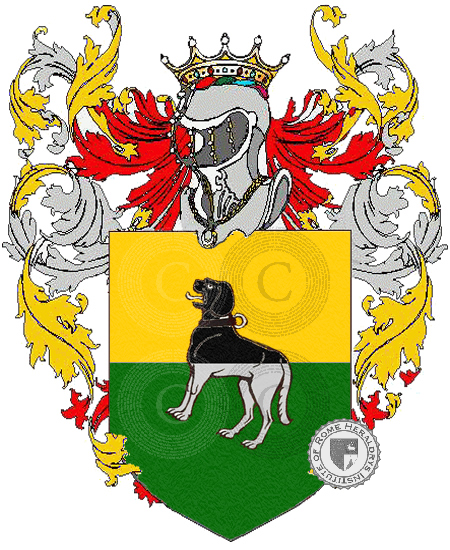 Coat of arms of family bratta