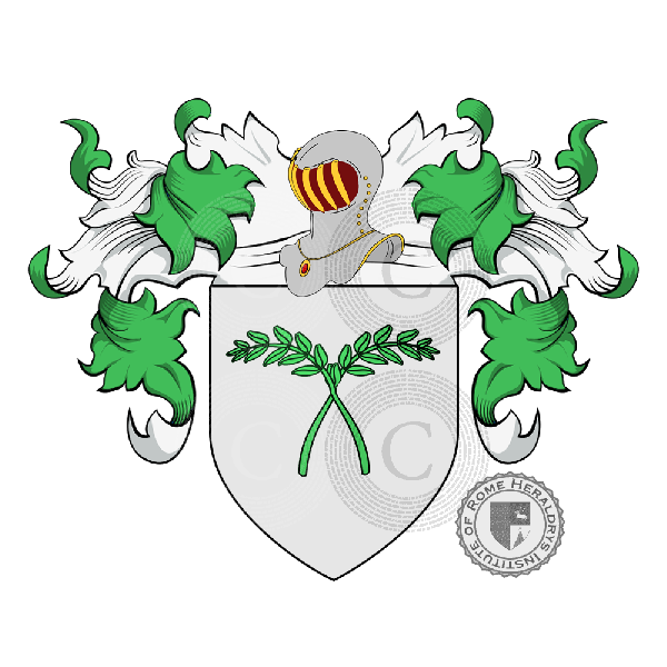 Coat of arms of family Giustini