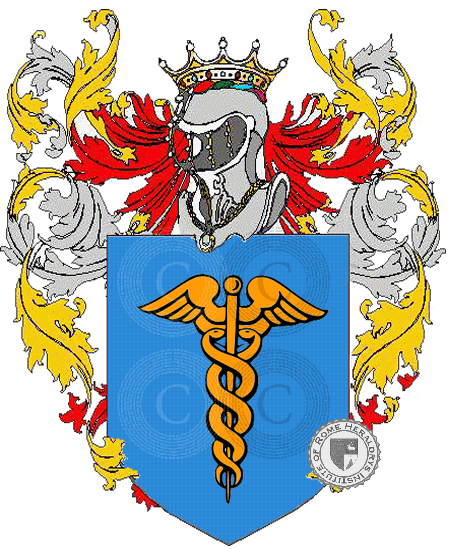 Coat of arms of family mercurio