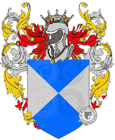 Coat of arms of family puerari
