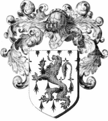 Coat of arms of family Troussier