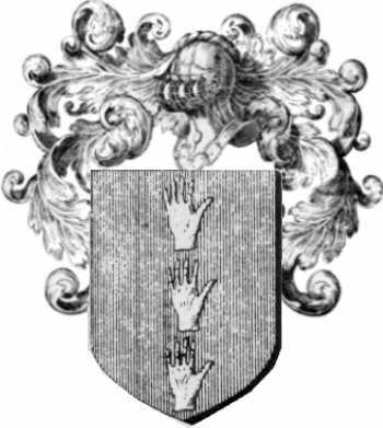 Wappen der Familie Cabournais