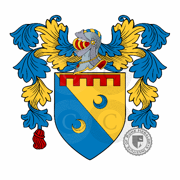 Coat of arms of family Cipolloni