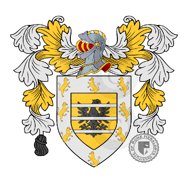 Coat of arms of family Mela