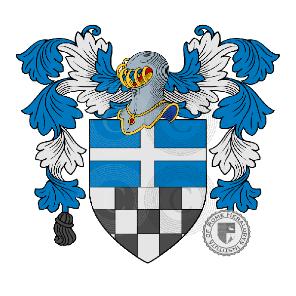 Coat of arms of family Perticari