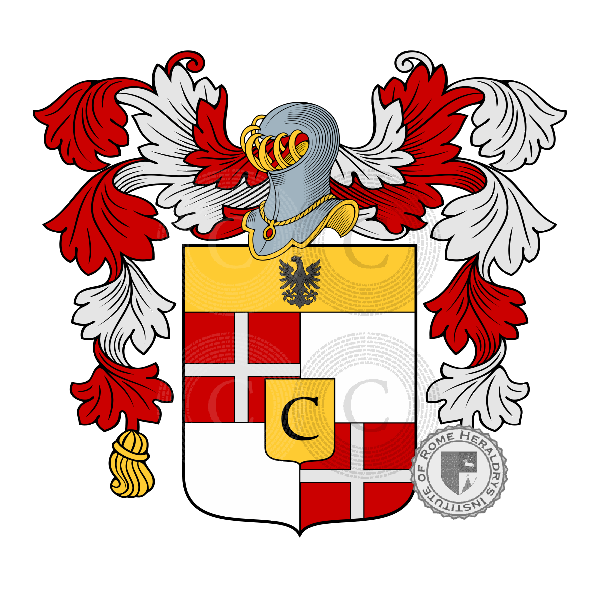Coat of arms of family Curone