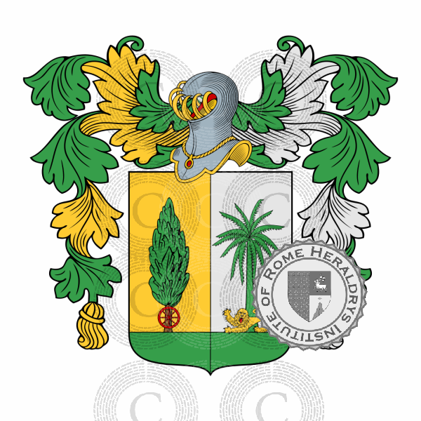 Coat of arms of family Obino