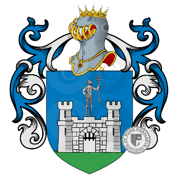 Coat of arms of family Piatti