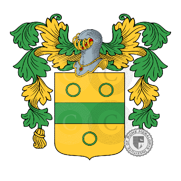 Coat of arms of family Barducci Attavanti