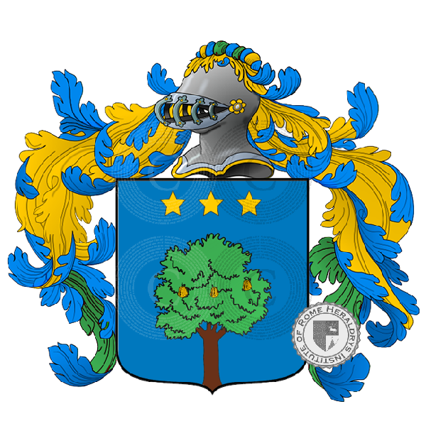 Coat of arms of family tripepi