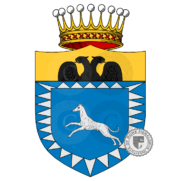 Coat of arms of family de Venectinis