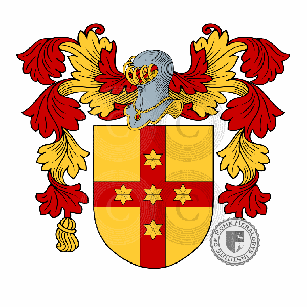 Coat of arms of family Stefano