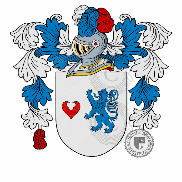 Coat of arms of family Montelongo