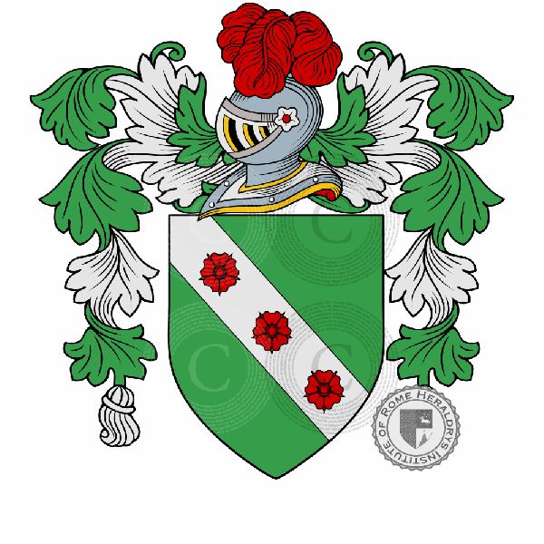 Coat of arms of family Viarana
