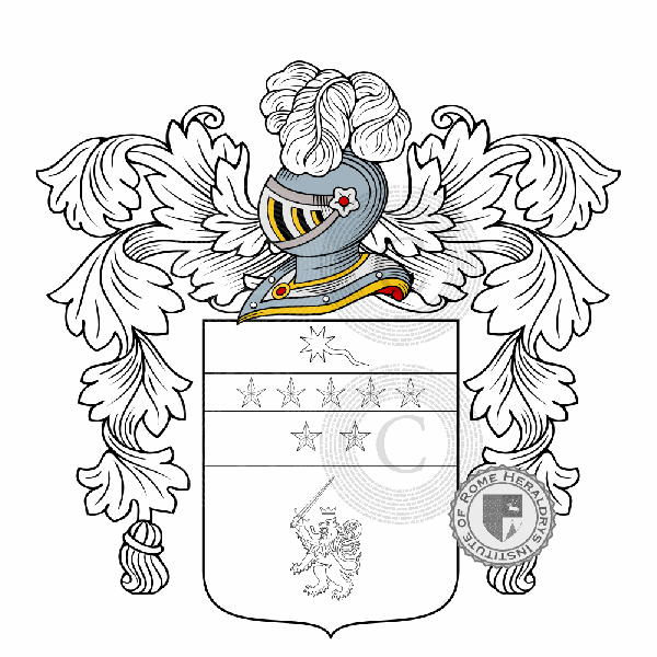 Coat of arms of family Cascione