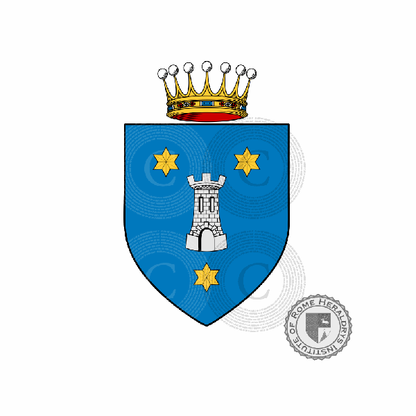 Coat of arms of family Torresani