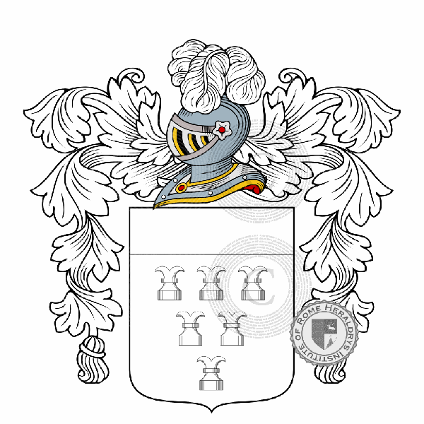 Coat of arms of family Mangona