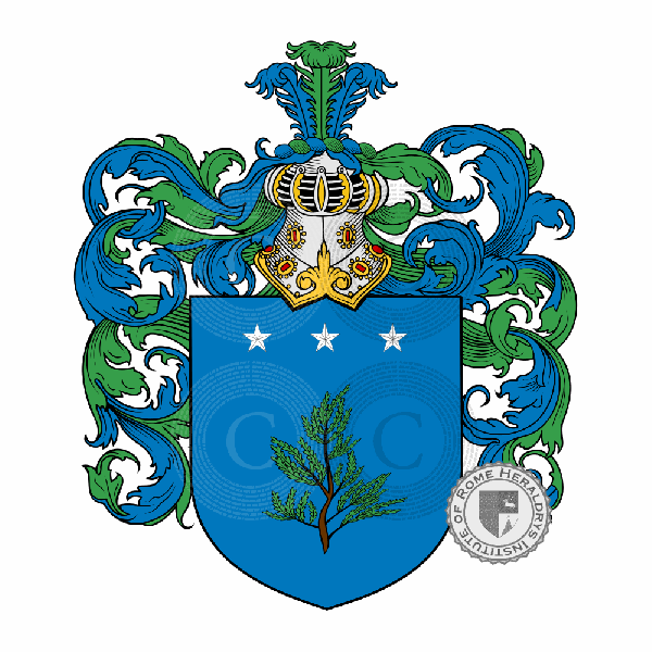 Coat of arms of family Ceci