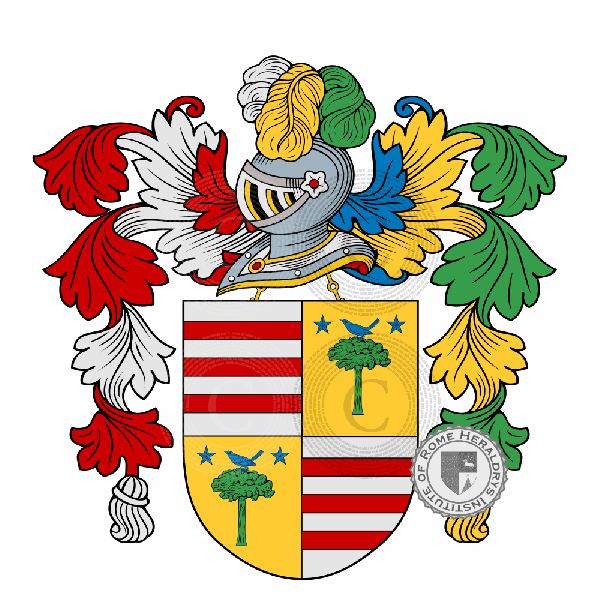 Coat of arms of family Piñeiro