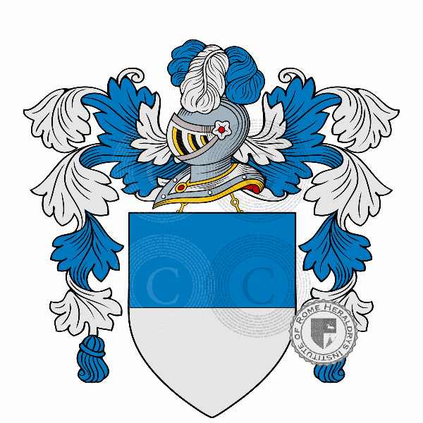 Coat of arms of family Pazzoni