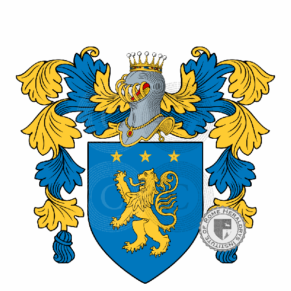Coat of arms of family Gagliardo