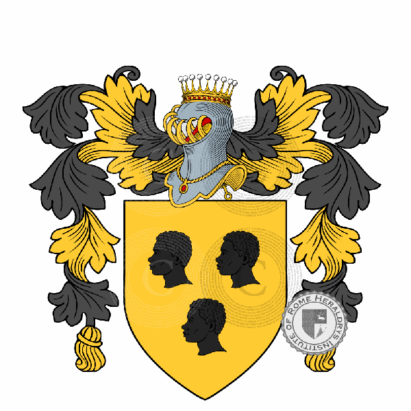 Wappen der Familie Péant de Ponfilly
