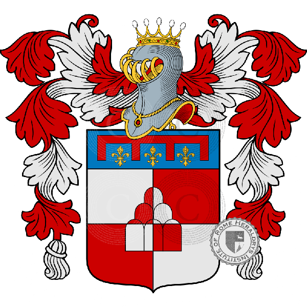 Coat of arms of family Ricardi