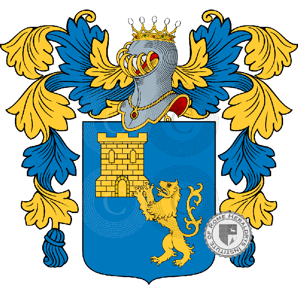 Coat of arms of family Merone