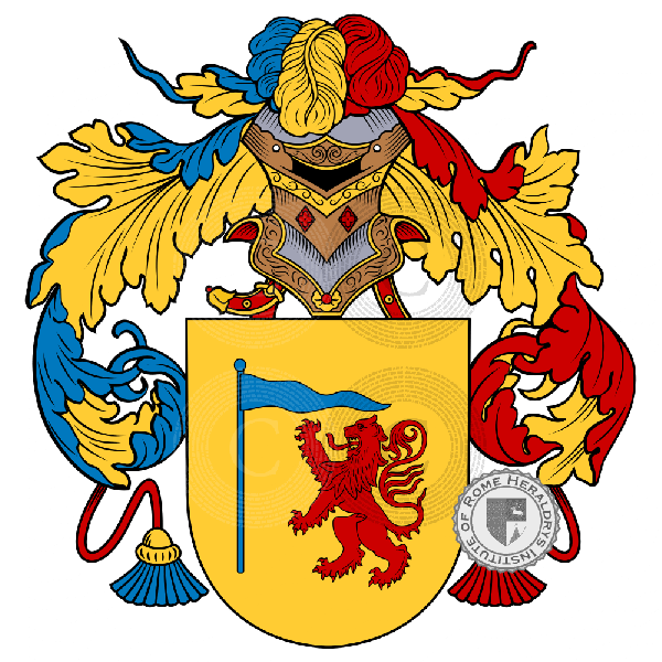 Coat of arms of family Montenegro