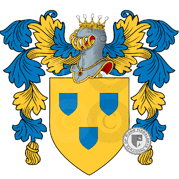 Coat of arms of family Alunno