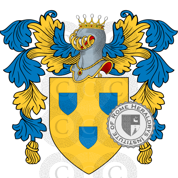 Wappen der Familie Alunno
