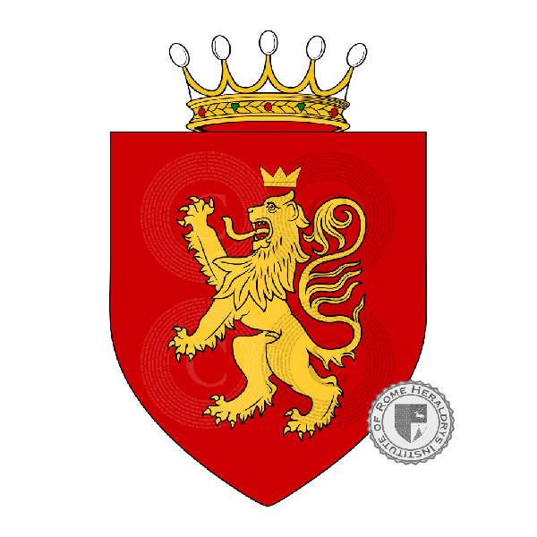 Coat of arms of family Pansa