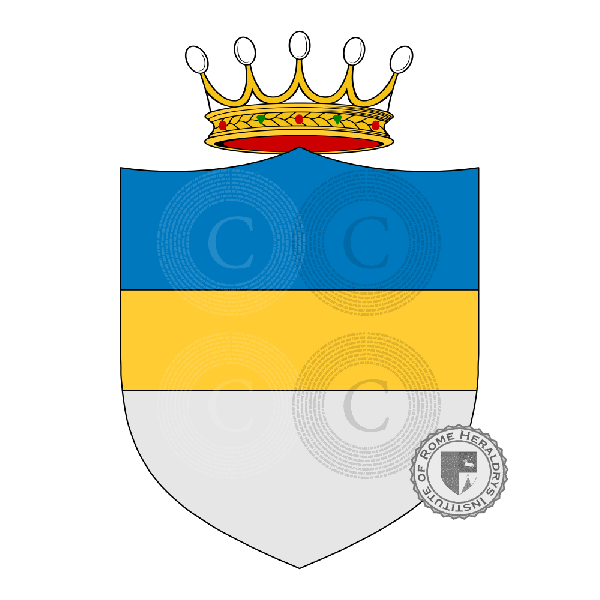 Coat of arms of family della Foresta